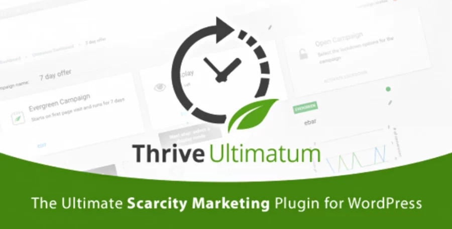 Thrive Ultimatum Scarcity Marketing WordPress Plugin