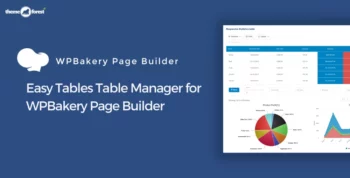 Easy Tables Table Manager for WPBakery Page Builder
