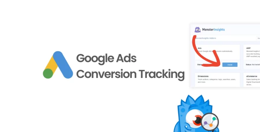 MonsterInsights Google Ads Conversion Tracking for Addon