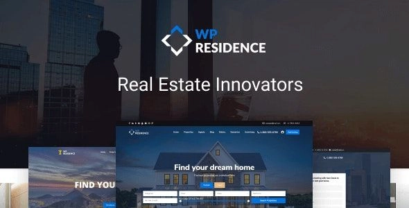 Residence Real Estate WordPress Theme themeforest