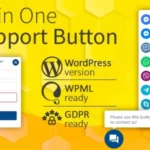 All in One Support Button + Callback Request. WhatsApp, Messenger, Telegram, LiveChat and more 2.2.4