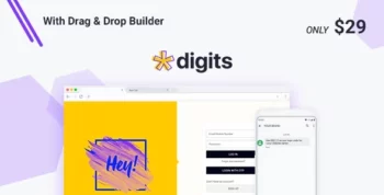 Digits : WordPress Mobile Phone Number OTP Signup and Login Form 8.5