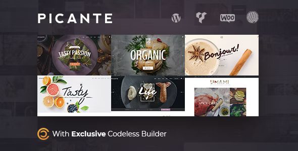 Picante Theme | Restaurant WordPress Theme