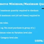 WooCommerce Minimum/Maximum Quantities 2.1.3
