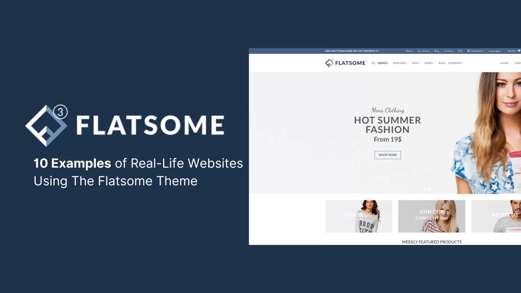 10 Examples of Real-Life Websites Using The Flatsome WordPress & WooCommerce Theme