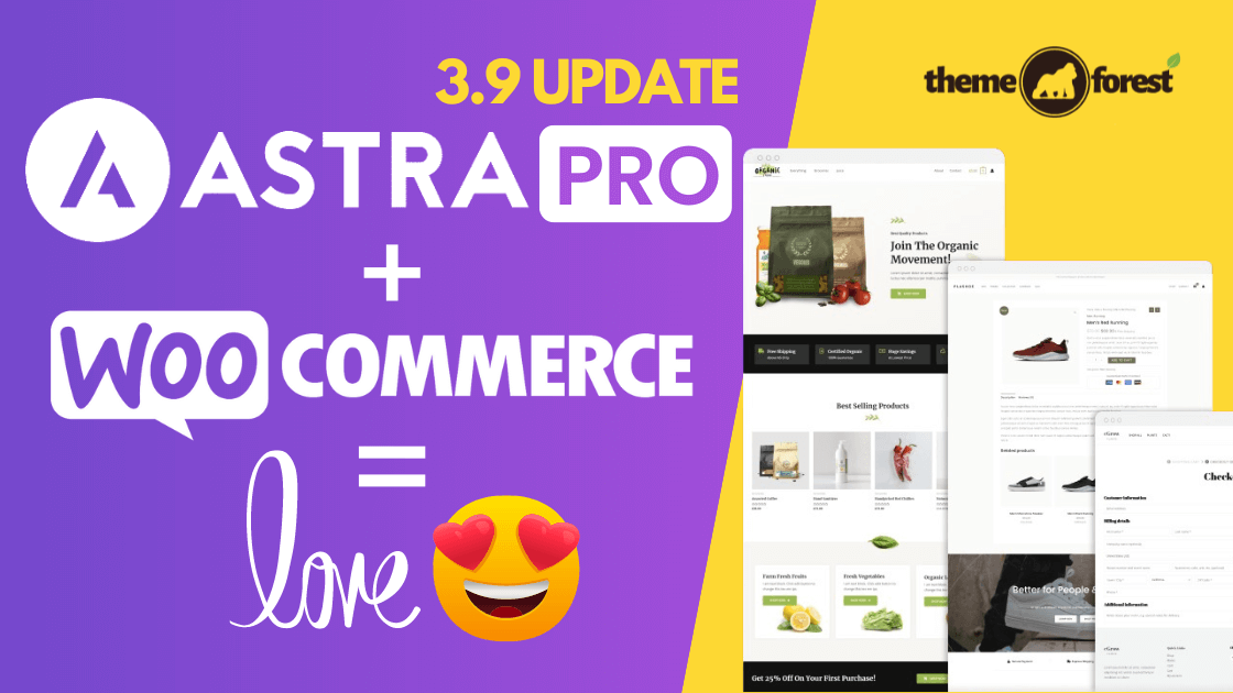Astra Pro Updates 3.9 For WooCommerce