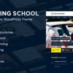 Driving School Theme - WordPress Theme 1.4.9