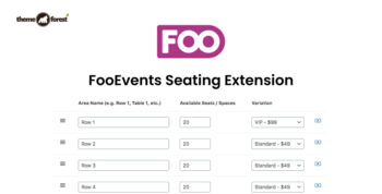 FooEvents Seating Extension