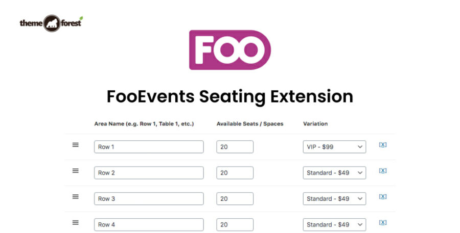 FooEvents Seating Extension