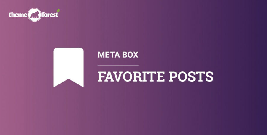 Meta Box Favorite Posts Addon