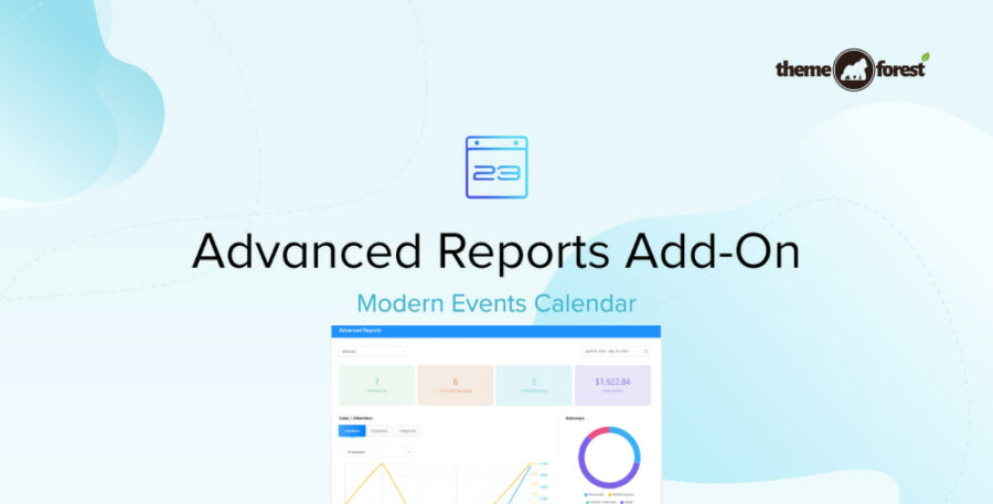 Modern Events Calendar Advanced Reports