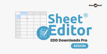 WP Sheet Editor EDD Downloads Pro Addon