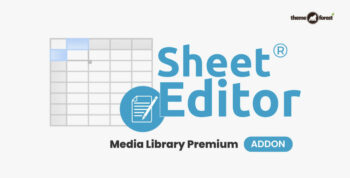 WP Sheet Editor Media Library Premium Addon