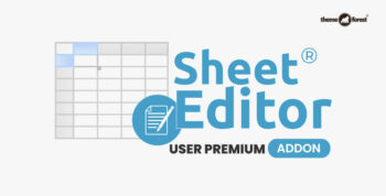 WP Sheet Editor Users Premium Addon