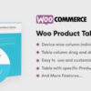Woo Product Table PRO