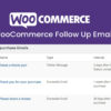 WooCommerce Follow Up Emails