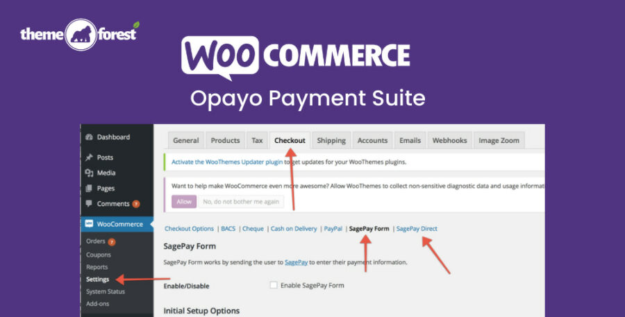WooCommerce Gateway SagePay Form – Opayo Payment Suite