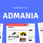 Admania Theme - Adsense WordPress Theme With Gutenberg Compatibility 2.5.2