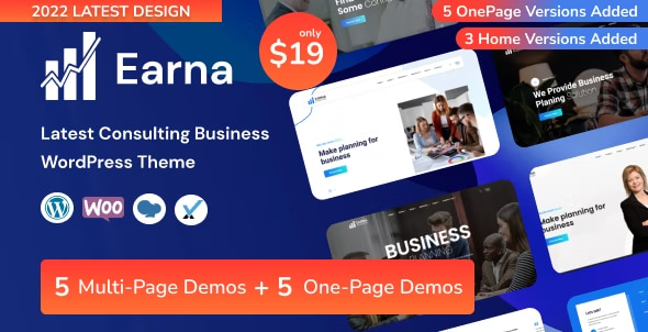 Earna Theme - Business Consulting Theme