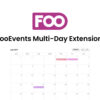 FooEvents Calendar Extension