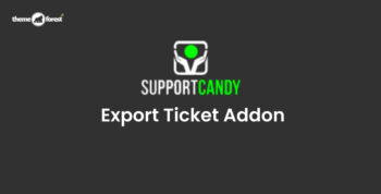 SupportCandy Export Ticket Addon