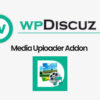 wpDiscuz Media Uploader Addon