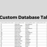ACF Custom Database Tables 1.1.3