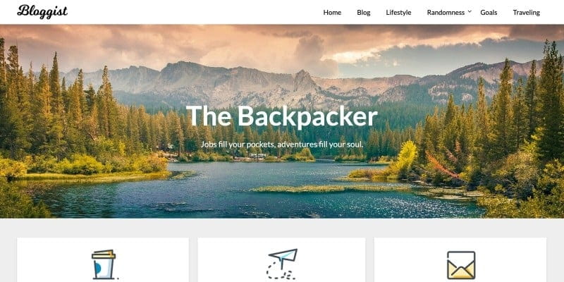 Bloggist Theme – Superb Themes WordPress