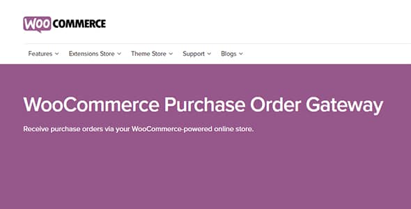 WooCommerce Purchase Order Gateway Extension