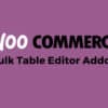Woocommerce Bulk Table Editor Addon