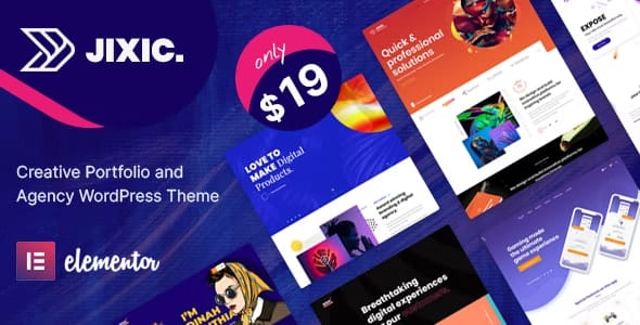 Jixic Theme - Creative Portfolio & Agency WordPress Theme