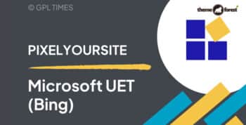 PixelYourSite Microsoft UET Tag (Bing)