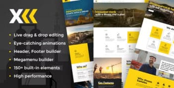 Samatex Theme - Industrial WordPress Theme + Woocommerce