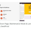 SeedProd Coming Soon Pro + Maintenance Mode – Plugin for WP