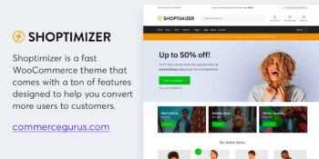 Shoptimizer – Fastest WooCommerce WordPress Theme