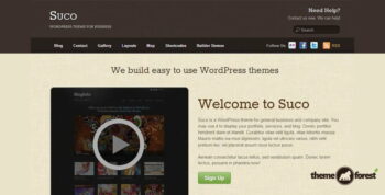 Themify Suco WordPress Theme + Activation