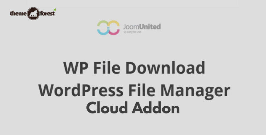 WP File Download – WordPress File Manager + Cloud Addon