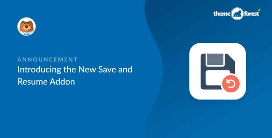 WPForms Save and Resume Addon