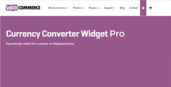 WooCommerce Currency Converter Widget Pro