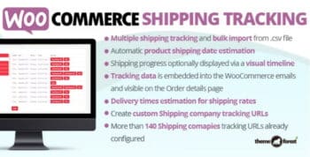 WooCommerce Shipment Tracking Extension