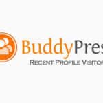 BuddyPress Recent Profile Visitors 1.7.1