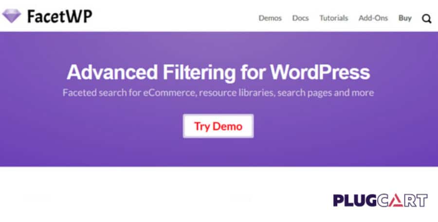 FacetWP Plugin – Advanced Filtering for WordPress