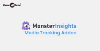 MonsterInsights Media Tracking Addon