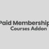 Paid Memberships Pro Courses Addon