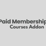Paid Memberships Pro Courses Addon 1.2.5