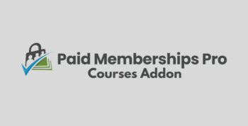 Paid Memberships Pro Courses Addon