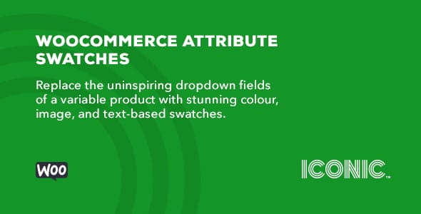 WooCommerce Attribute Swatches – IconicWP Plugin