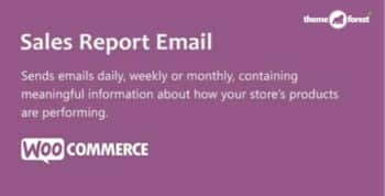 WooCommerce Sales Report Email