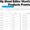 WP Sheet Editor WooCommerce Products Premium Addon