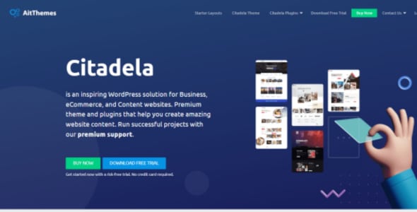 Citadela Theme – WordPress Blocks Theme and Elementor